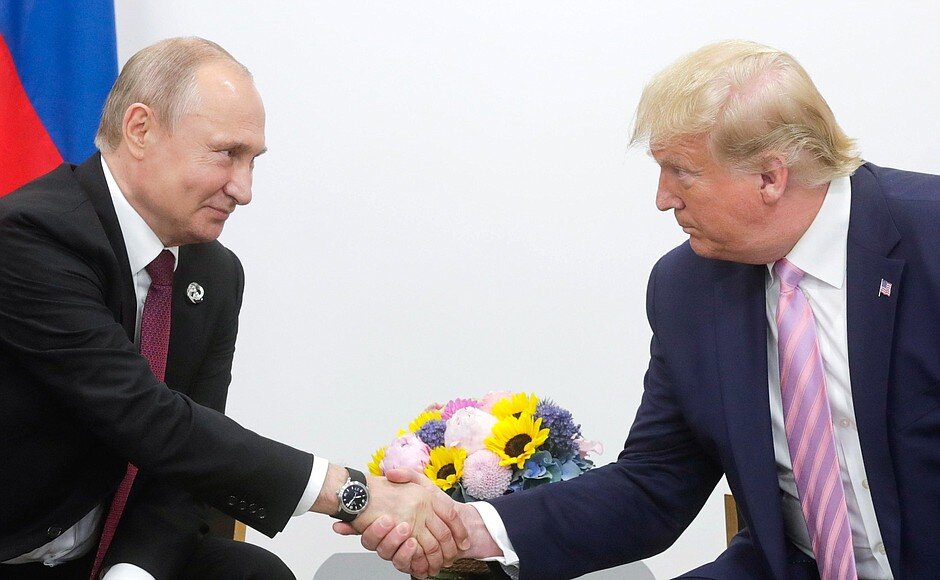 Владимир Путин и Дональд Трамп. Kremlin.ru (CC BY 4.0)