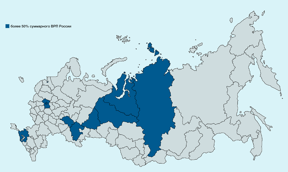 Распил россии карта