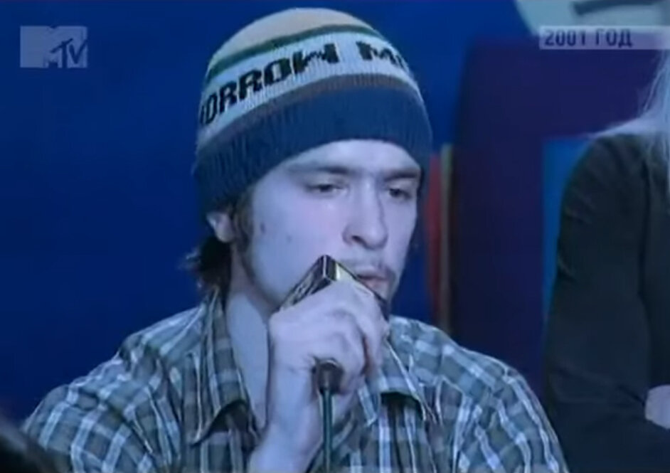 Сергей Блохин. Кадр из передачи: "12 злобных зрителей"