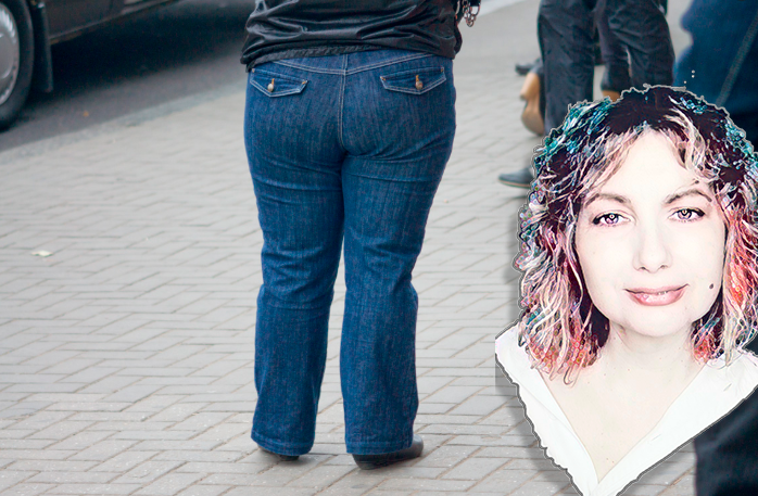 Зачем делать с собой вот такое? Когда можно было бы надеть свободный и комфортный спортивный костюм, кроссовки, длинное пальто и выглядеть на все 100!