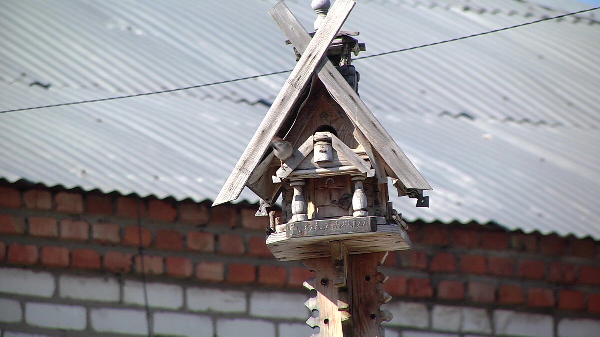 Искусственные гнездовья птицы  используют как гостиницу: весной  заселяются перелетные, а зимуют - воробьи и синички (фото Марины Барковой)