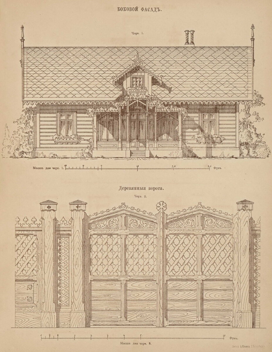 Проекты дач 19 века в россии