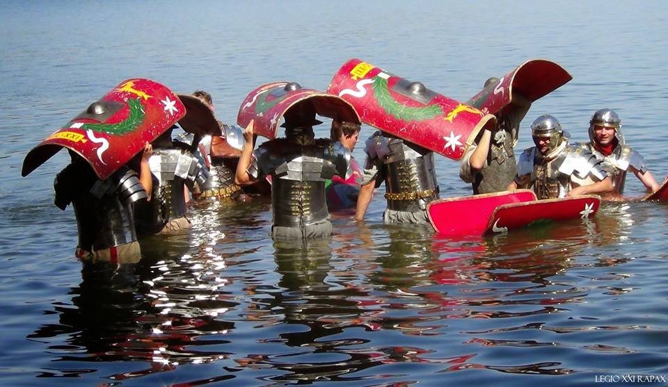 Современная реконструкция этой баталии.