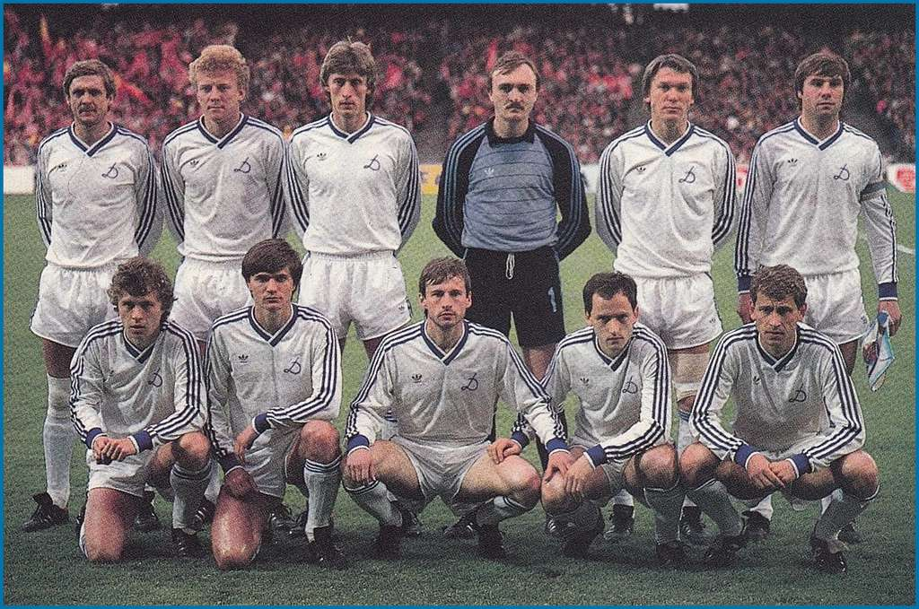 Знаменитый состав киевского Динамо 1986 года.