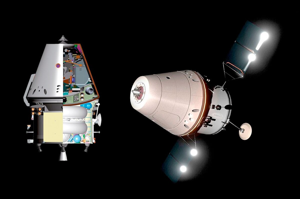 Космический корабль "Орёл". / Источник фото: Яндекс.Картинки