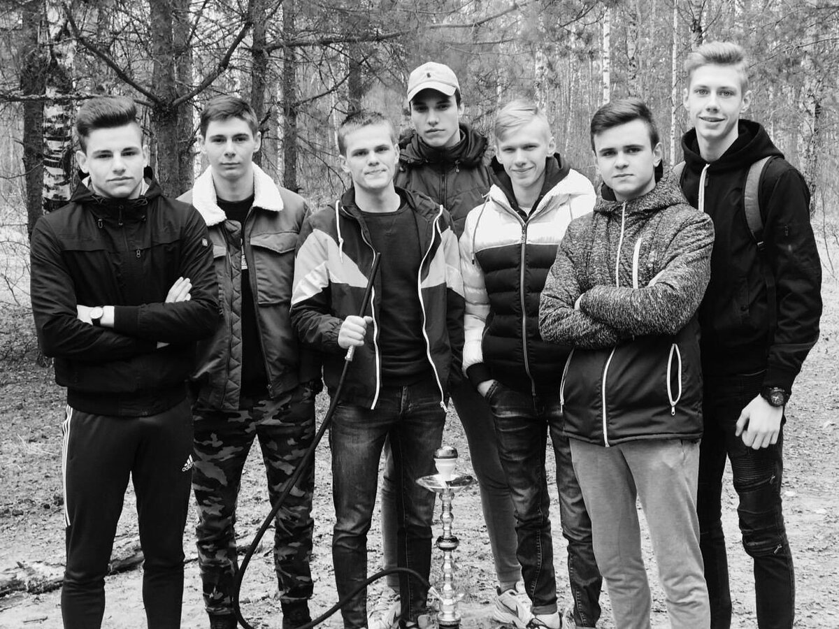 Ребята из города Демидов.