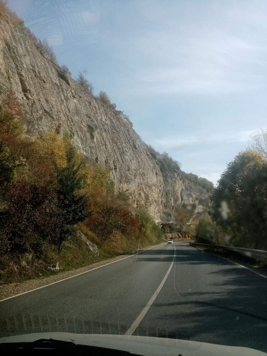 Дорога в Каменномостский. Адыгея. 