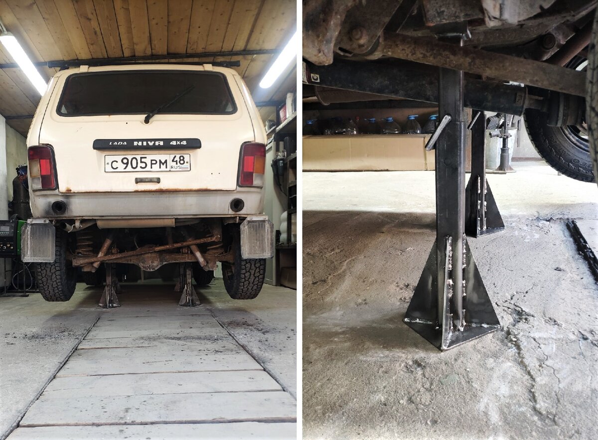 Опоры для автомобиля