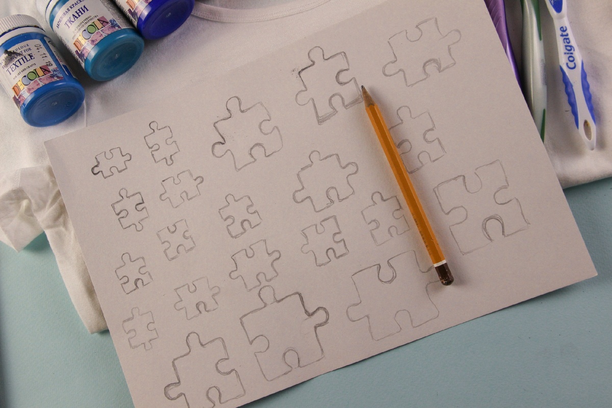 Можно нарисовать любой силуэт, например кошки, Микки Мауса, единорога, звезды, сердца и т.д.