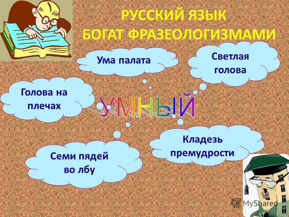 Фразеологизм семи во лбу. Светлая голова фразеологизм. Ума палата фразеологизм. Фразиалогия богатство рускогооязыка. Богатство фразеологии.