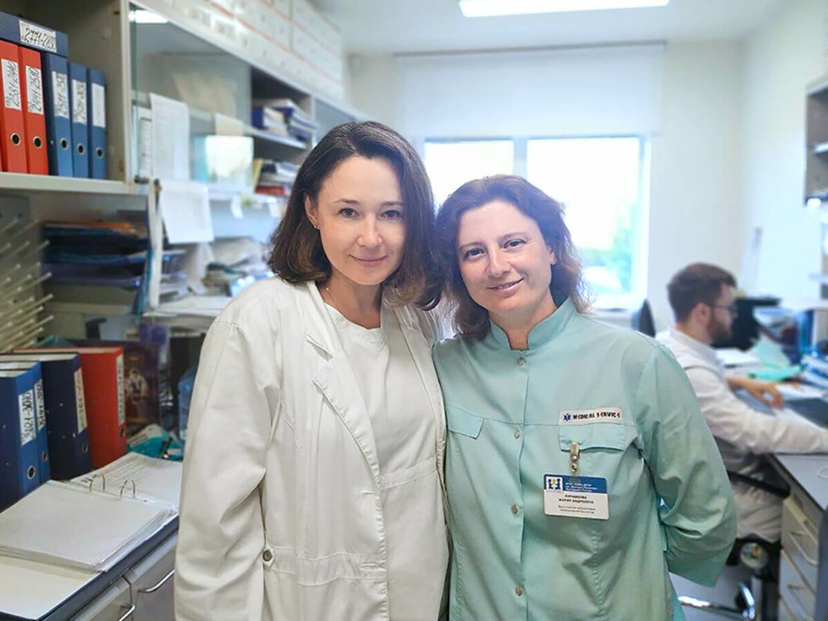 Людмила Ясько (слева) и Мария Курникова (справа) © Виталий Дёмкин (НМИЦ ДГОИ им. Дмитрия Рогачева)
