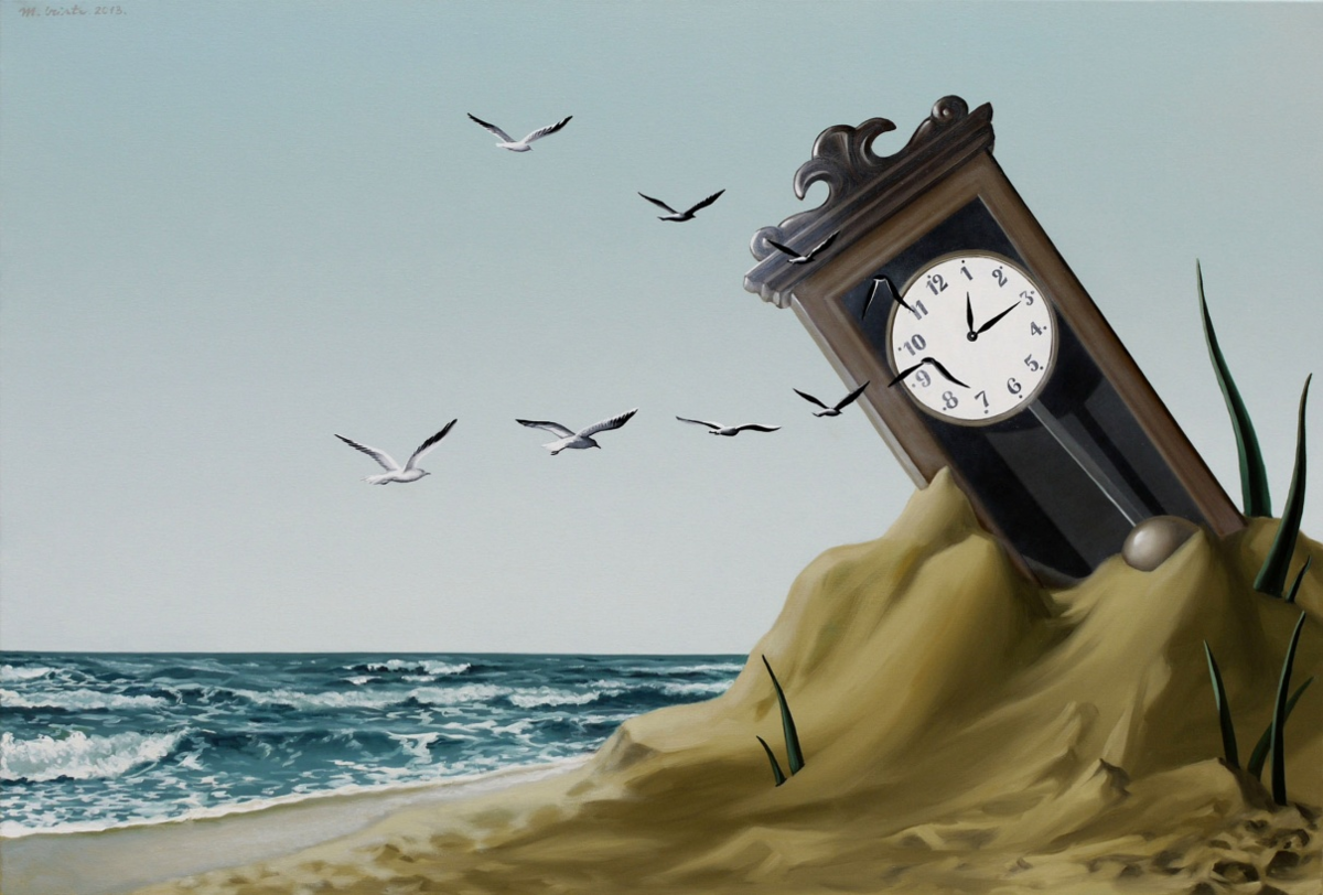 Время летать время жить. Часы в стиле сюрреализма. Песочные часы сюрреализм. Красивая картина с часами. Часы картины художников.