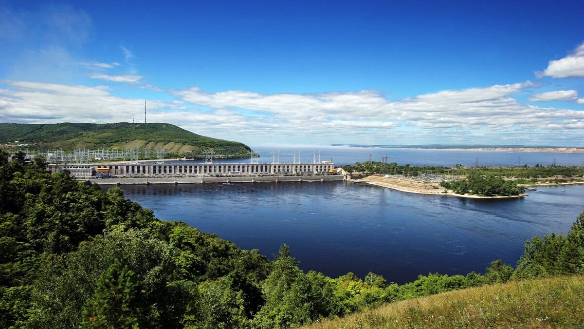 Жигулевская (Куйбышевская) ГЭС (фото из открытых источников).