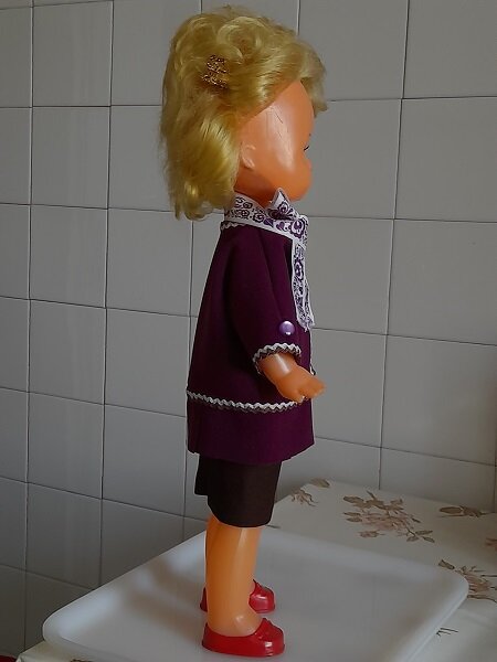 "Виноградное" полупальто из кашемира. Апрель, 2022. 