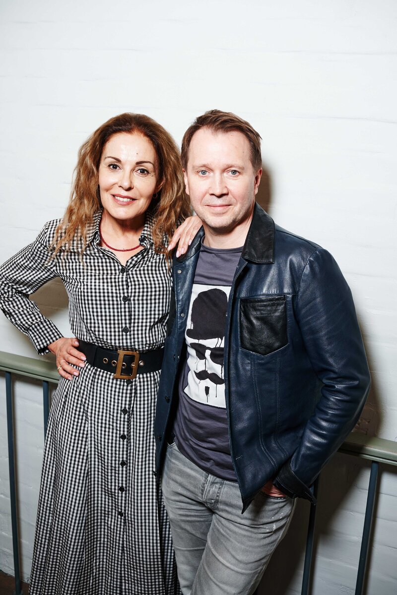     Сати Спивакова и Евгений Миронов