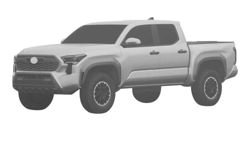 Патентное изображение Toyota Tacoma