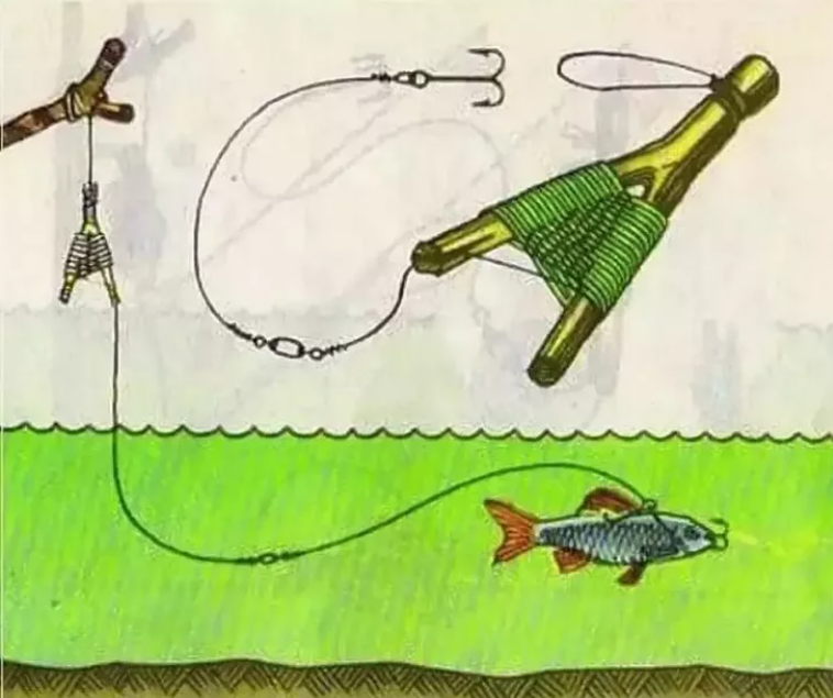 Летний рыболовный снасть