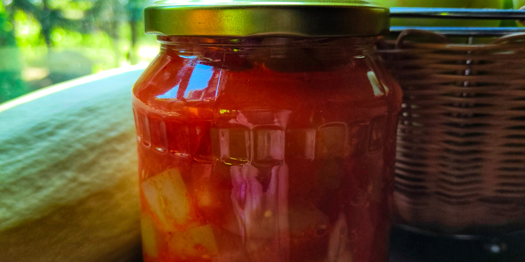 Салат из кабачков на зиму