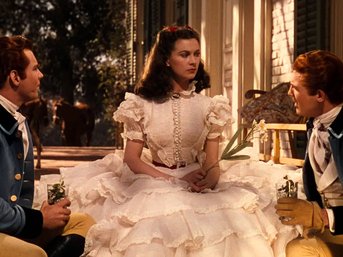 кадр из фильма "Унесенные ветром"