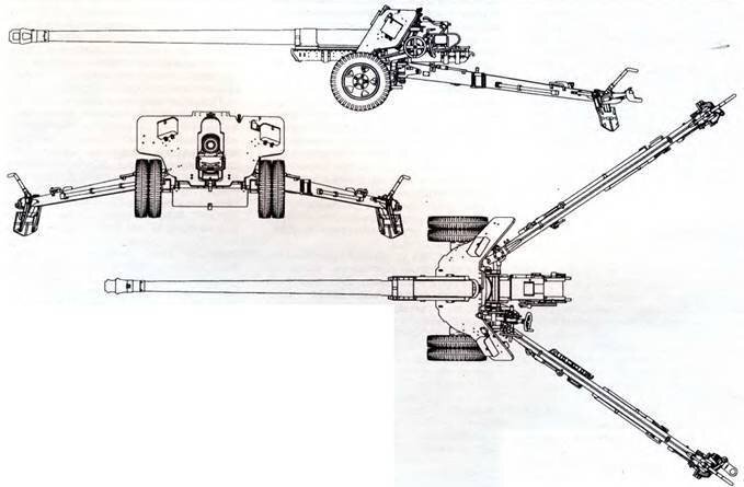 Схема пушки БС-3