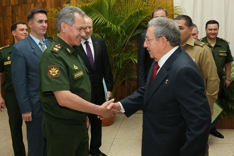 Встреча Шойгу и Кастро