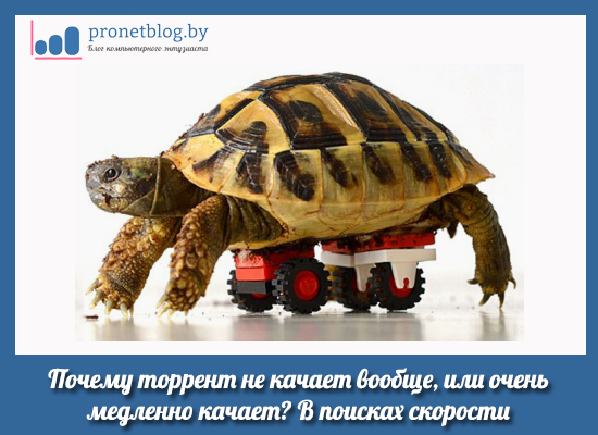 Всем привет! В этой статье попробуем дать ответ на такой, казалось бы, несложный вопрос о том, почему торрент не качает, или делает это очень медленно. Знакомая проблема, не правда ли?