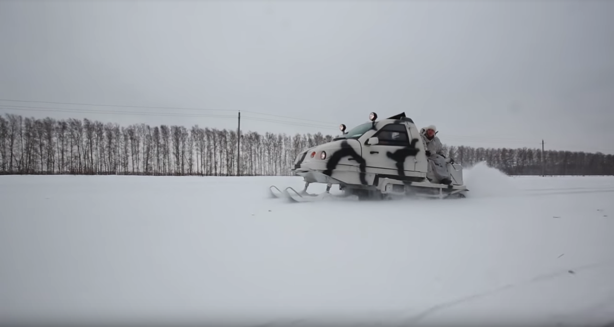 Российский снегоход Арктика