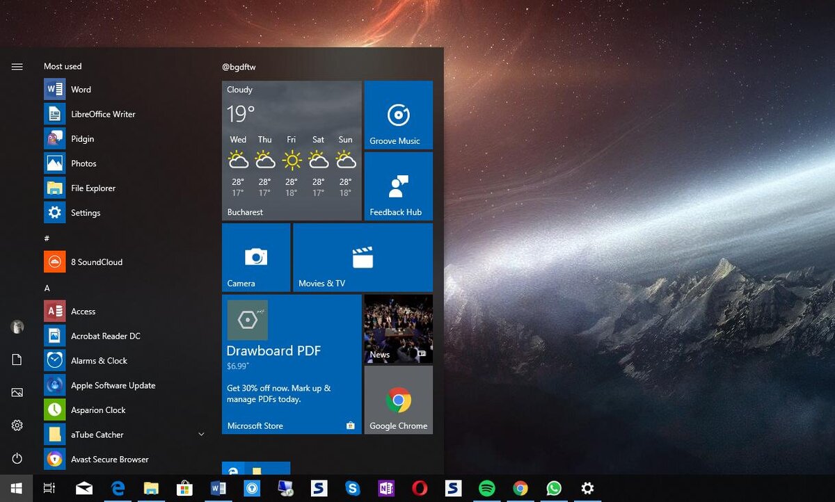 Windows 10 October Update (версия 1809)