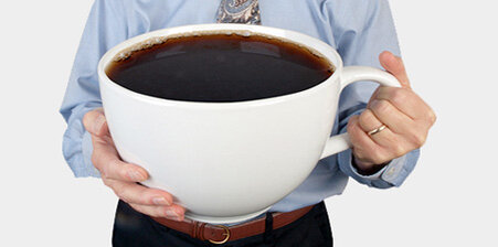 Чашечку допью и начну работать. 