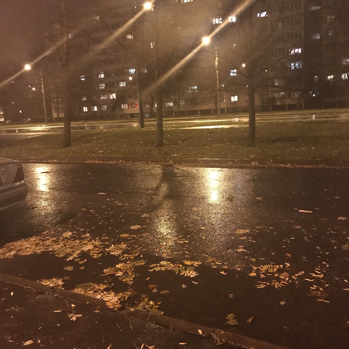 Осень, темно и дождик идёт ... It's raining ... in my heart ... 