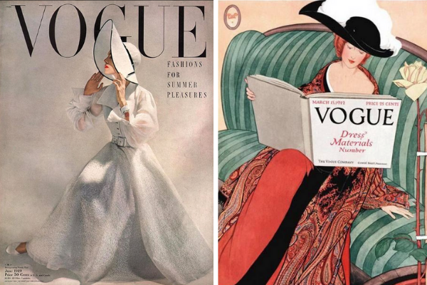 Vogue, 1919 год. Фото pinterest.fr