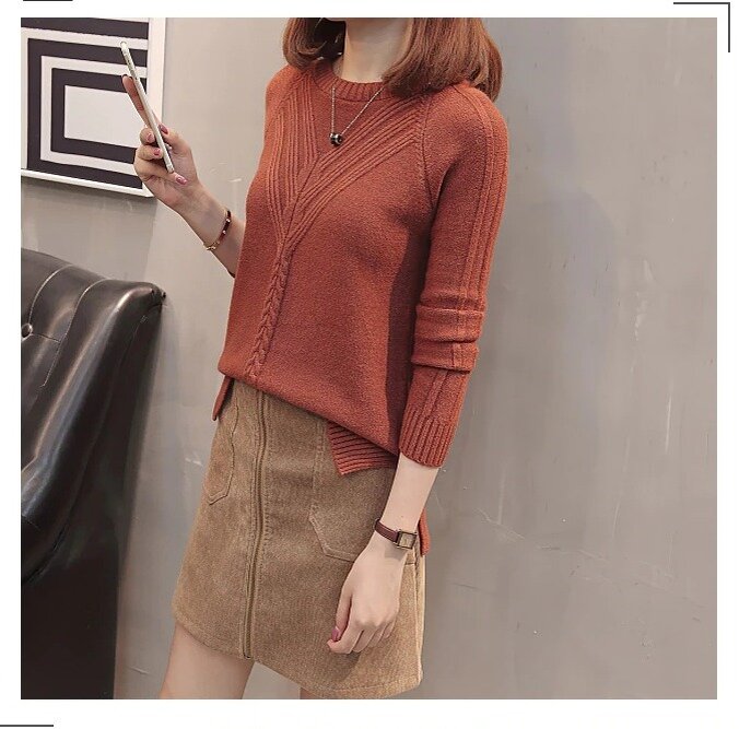 Тонкий трикотажный джемпер. 745,05 руб. Источник изображения: aliexpress.com 