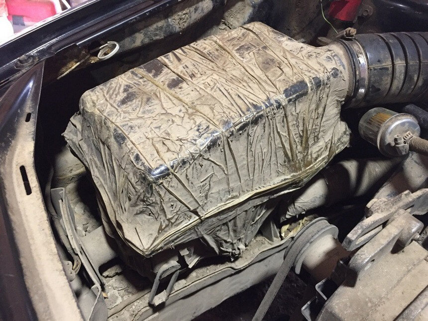 "Как усилить короб воздушного фильтра"