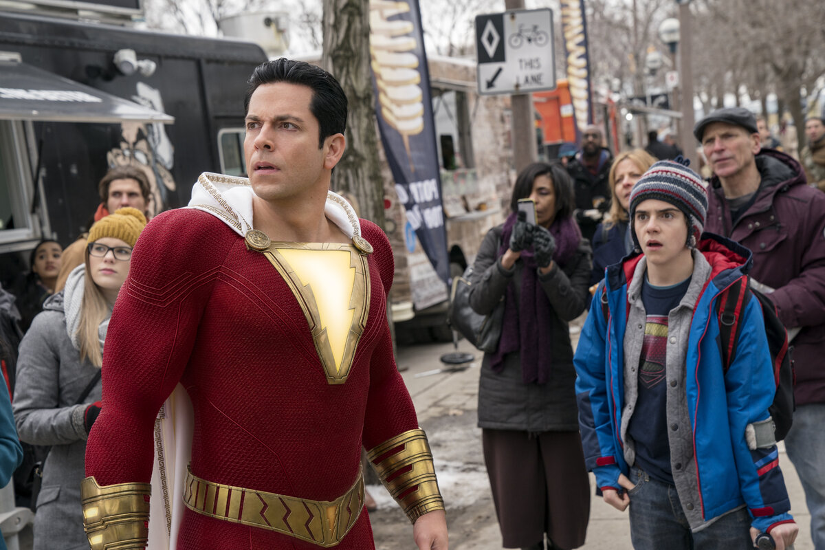 Закари Ливай в главной роли “Shazam!”