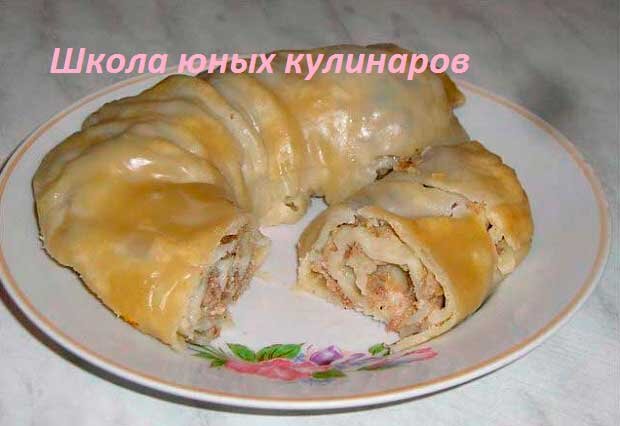 Ханум с картошкой и капустой