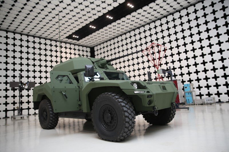 Легкая бронированная машина Akrep II