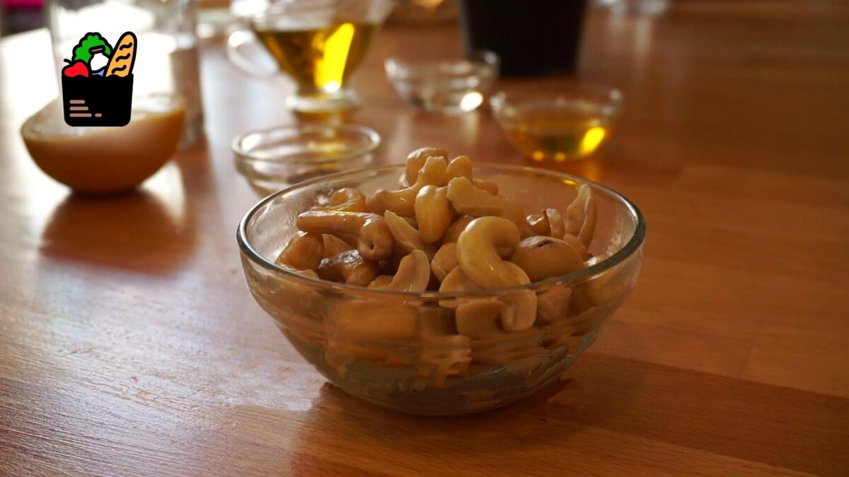 Орехи готовы.