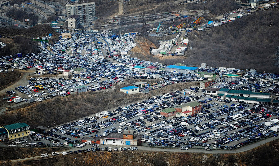 Открой Владивосток: Авторынок «Зелёный Угол»