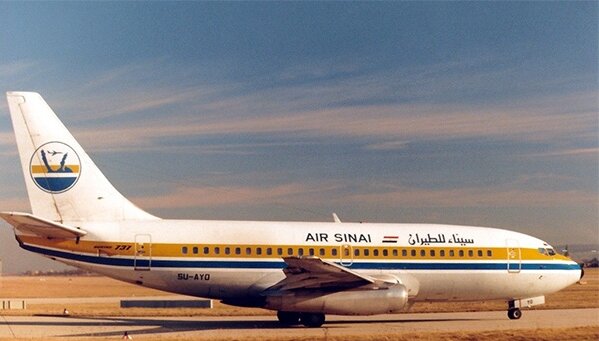 
Самолеты Air Sinai, летавшие с 1982 по 2002 годы между Египтом и Израилем.
