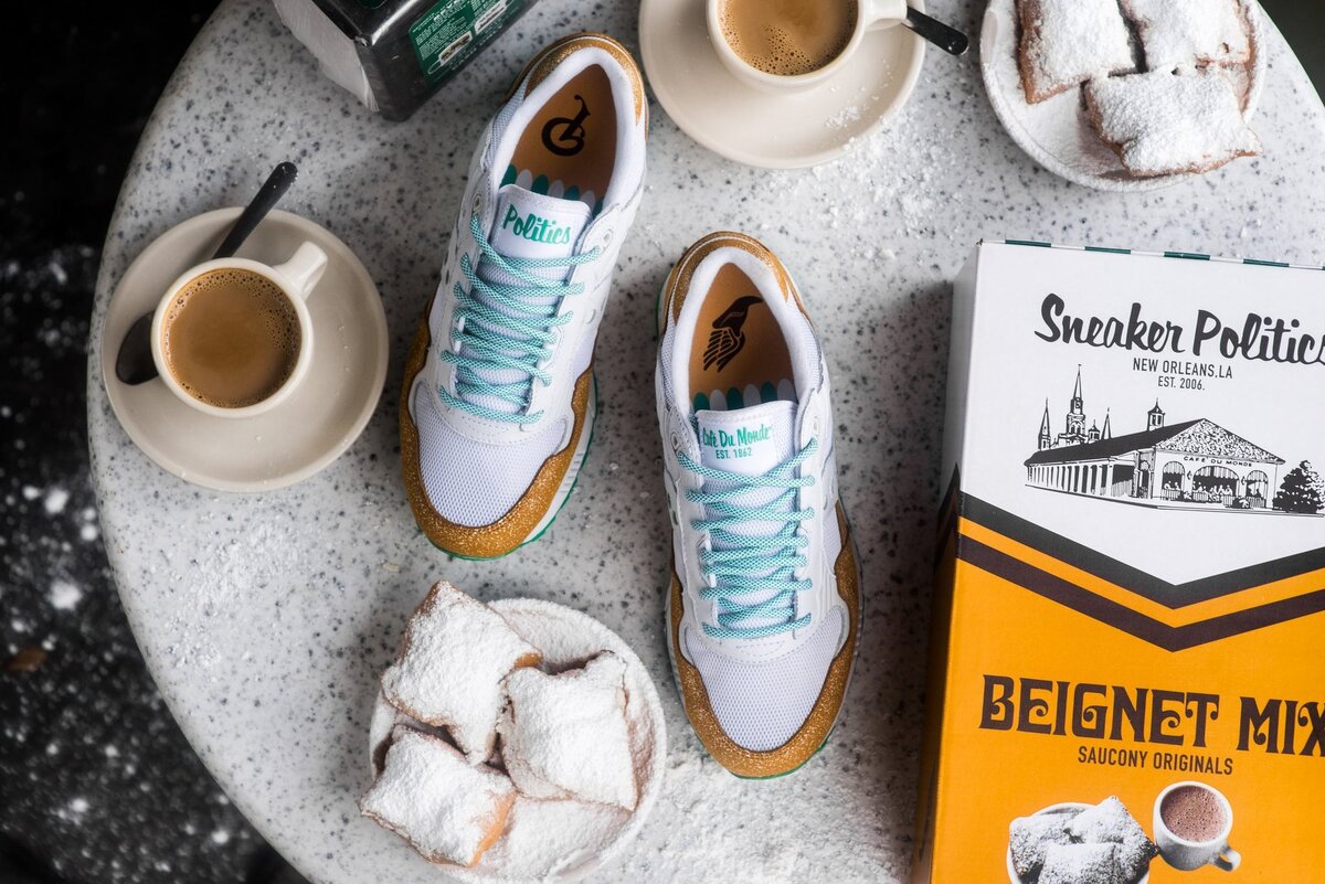 Sneaker politics x cafe du monde deals