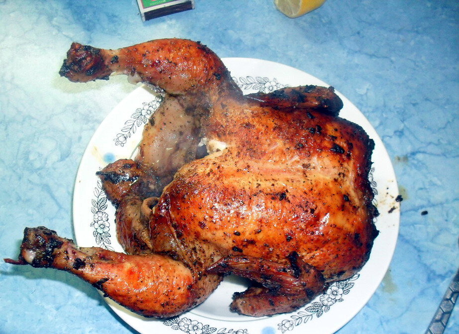 Прожарено, но сочно! И остро!