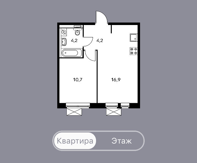 Рисунок из приложения компании ПИК