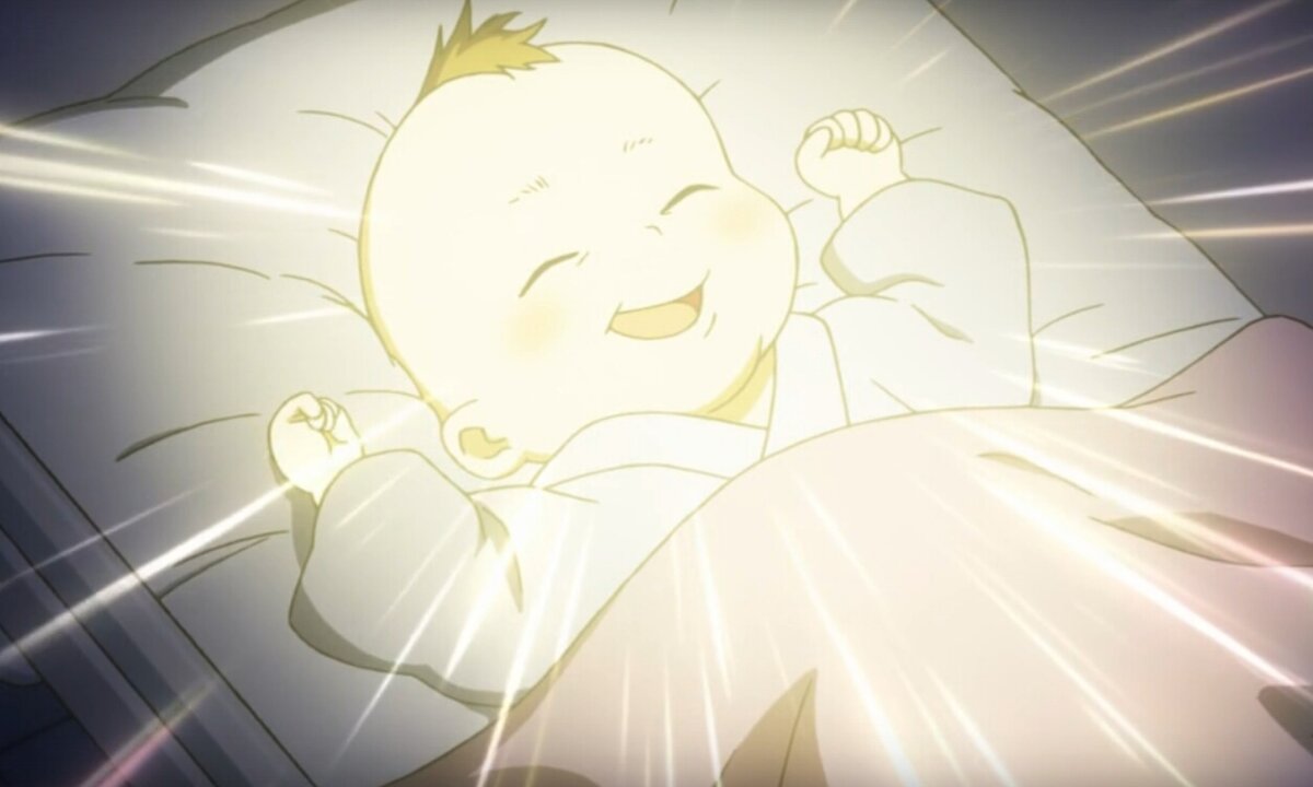 Тот самый светящийся ребенок.