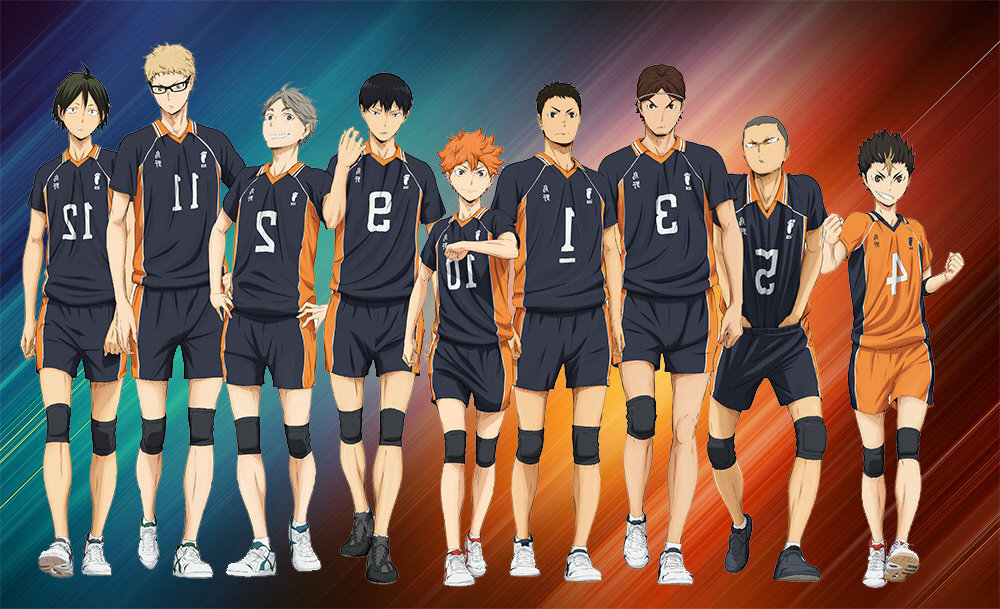 Все герои аниме волейбол имена персонажей с фото