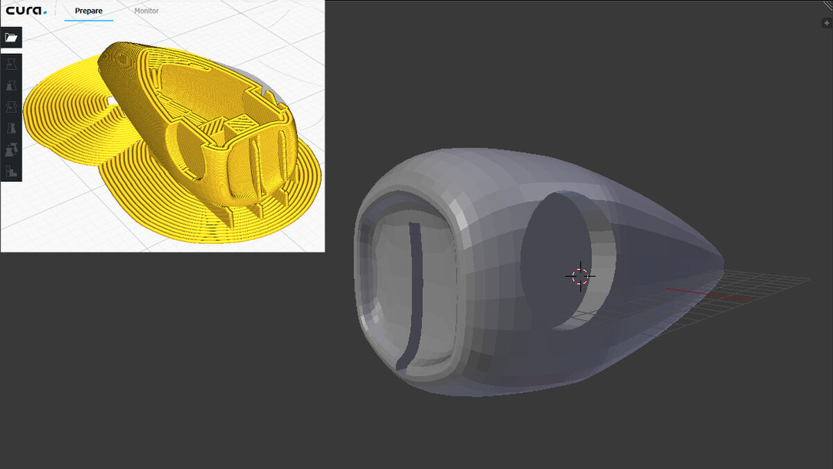 Модель мини поппера