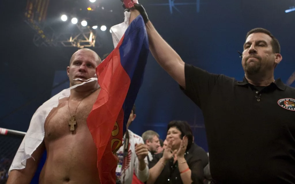 Российский боец Фёдор Емельяненко