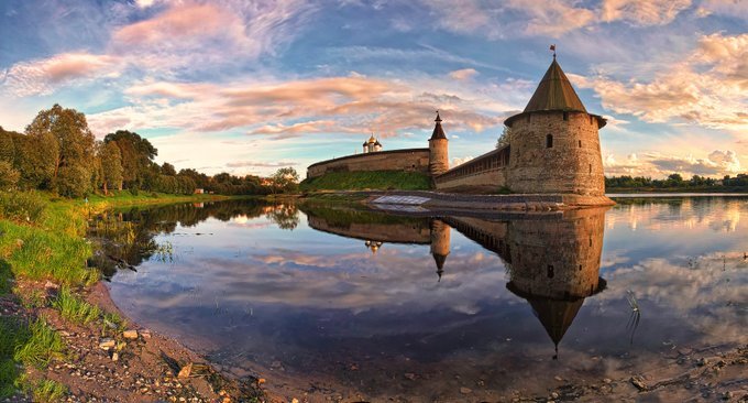 Псковский кремль.