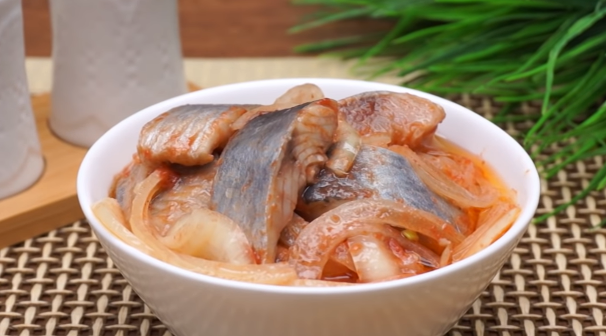 Рецепт консервированной рыбы в маринаде