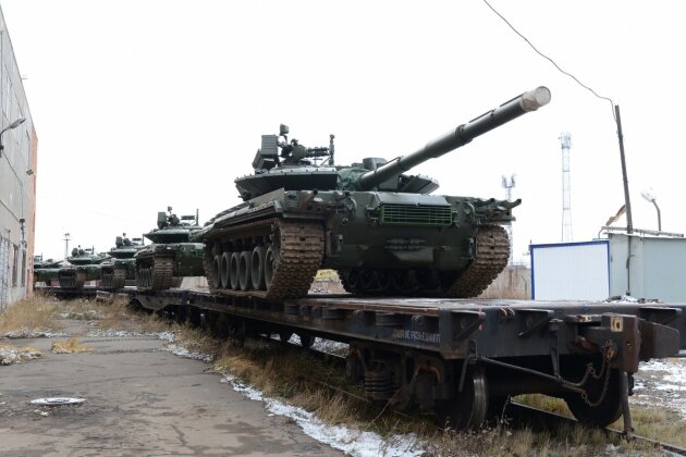 Танки Т-80БВМ, модернизированные АО "Омсктрансмаш", transmash-omsk.ru