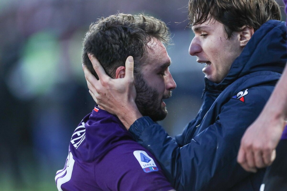 Песселла и Кьеза в матче "Фиорентина" - СПАЛ. Источник: facebook.com/ACFFiorentina